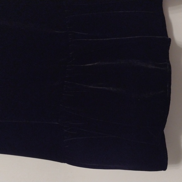 NEW NWT J. Crew Black Silk Velvet Peplum Cami Size 2 - Picture 9 of 16